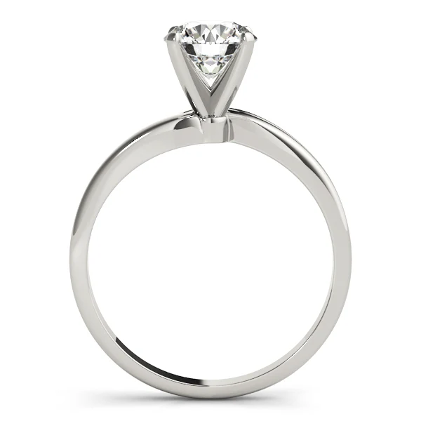 1.00-3.00 Carat VS F Round Lab Grown Diamond Solitaire Swirl Engagement Ring 14K Solid Gold - Image 6