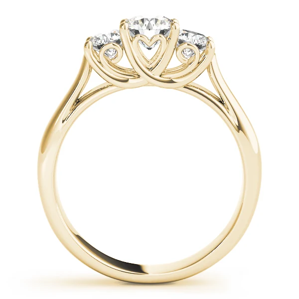 1.00Ct Round Lab Grown Diamond Ring - Classic Prong Setting - 14k Gold - Image 5