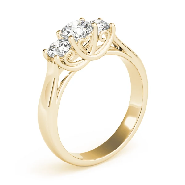 1.00Ct Round Lab Grown Diamond Ring - Classic Prong Setting - 14k Gold - Image 7