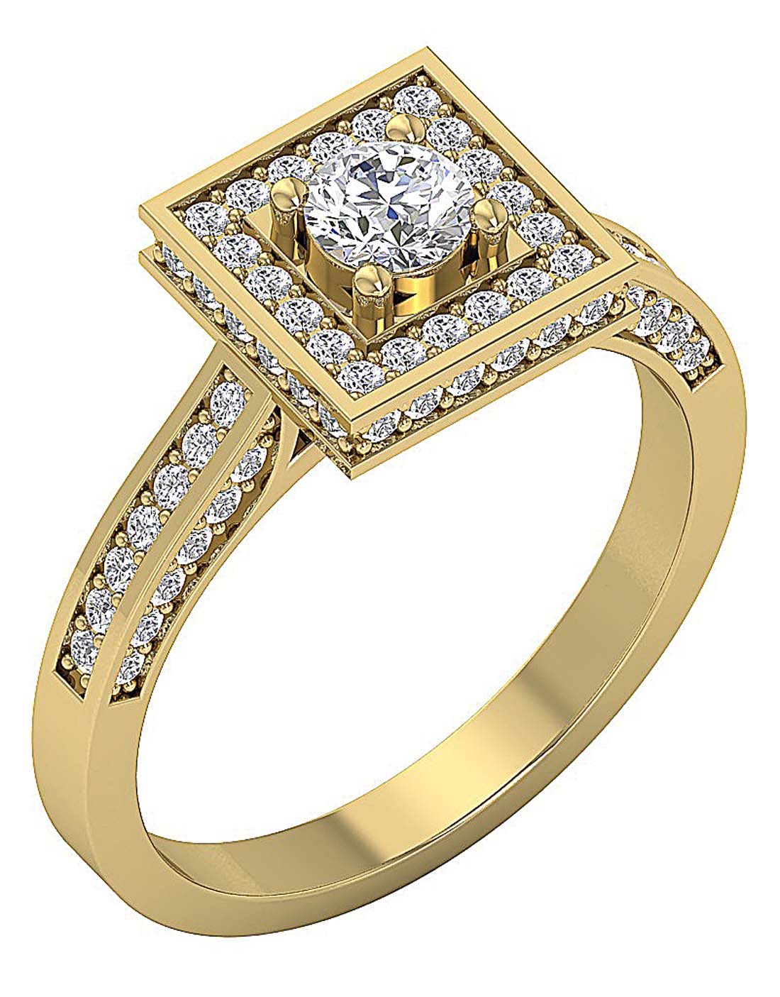 1.20 CT F-VS Round Brilliant Lab Grown Diamond Classic Solitaire - Image 2