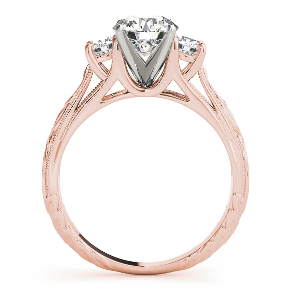 1.30 Ct VS-F Colorless Lab Grown Diamond 3-Stone Anniversary Ring - Image 4