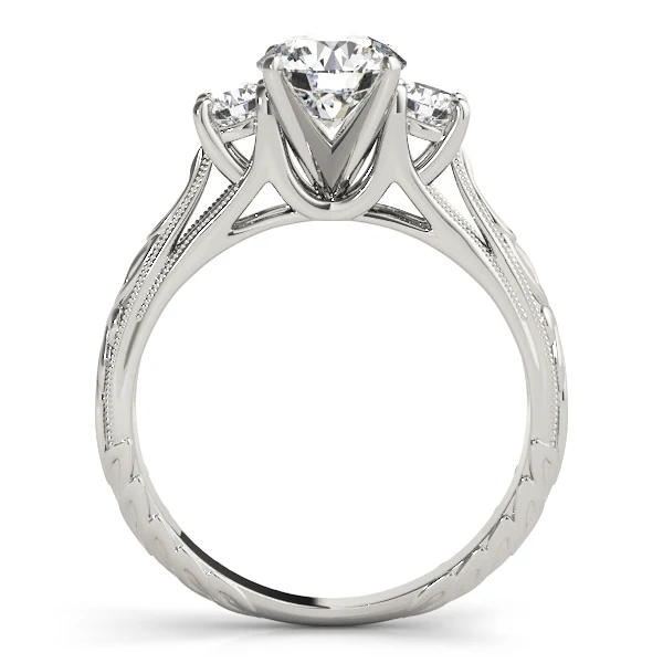 1.30 Ct VS-F Colorless Lab Grown Diamond 3-Stone Anniversary Ring - Image 5