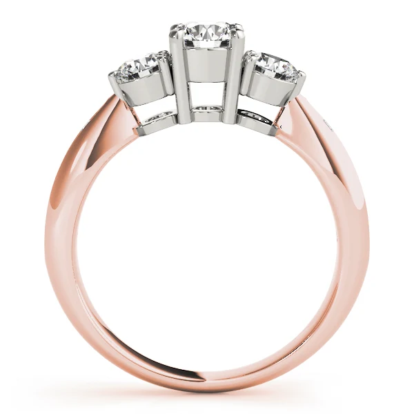 1.33ct Round Brilliant Lab-Grown Diamond Three-Stone Ring | F-VS - Image 5