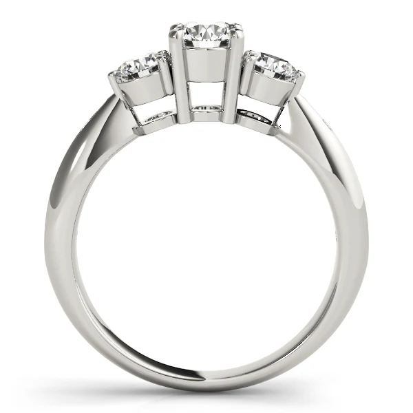1.33ct Round Brilliant Lab-Grown Diamond Three-Stone Ring | F-VS - Image 6