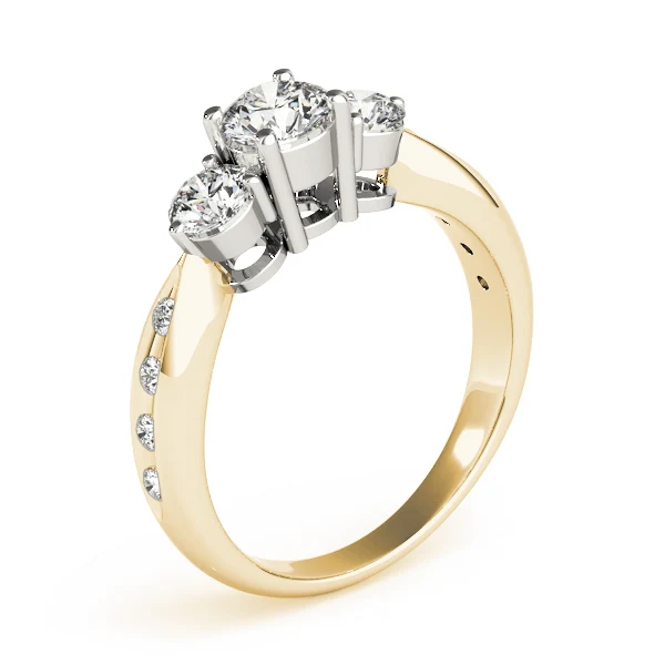 1.33ct Round Brilliant Lab-Grown Diamond Three-Stone Ring | F-VS - Image 7