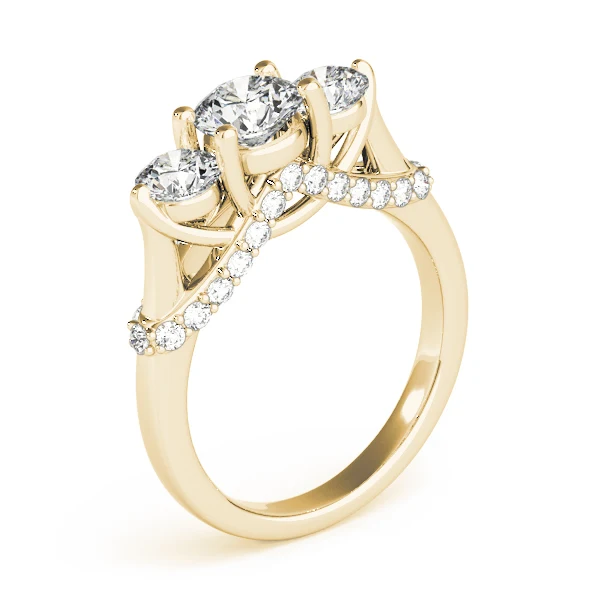 1.45Ct Round Lab Grown Diamond Ring - 14k White/Yellow/Rose Gold - Prong Setting - Image 7