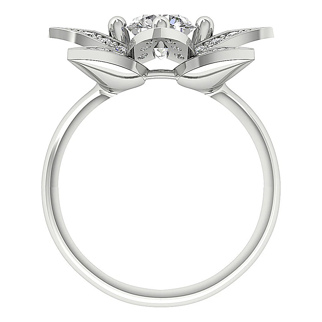 1.80 CT Round Brilliant Cut Lab Grown Diamond Solitaire Ring in 14K Gold - Image 5