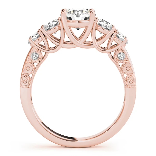 1.95 CT Round Cut Lab Grown Diamond Solitaire Engagement Ring - Image 5