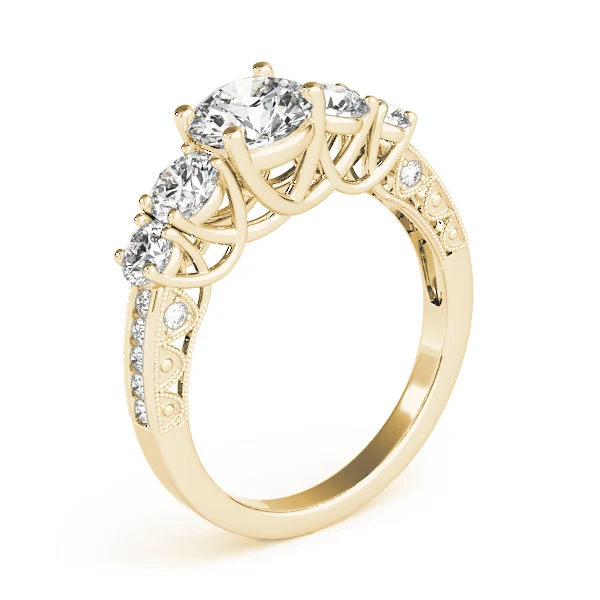 1.95 CT Round Cut Lab Grown Diamond Solitaire Engagement Ring - Image 7