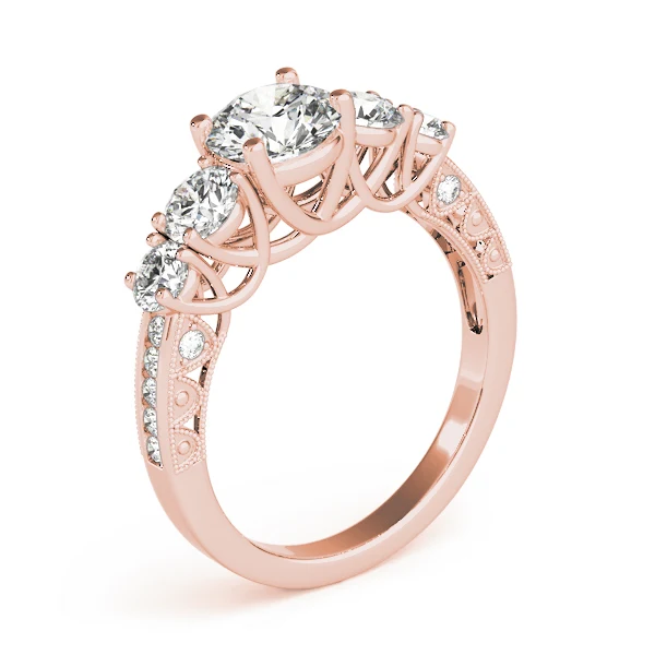 1.95 CT Round Cut Lab Grown Diamond Solitaire Engagement Ring - Image 8