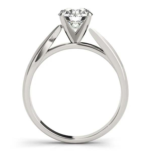 14K Gold VS F 1.00-2.00 Ct Round Cut Lab Grown Diamond Solitaire Engagement Bypass Twist Band Ring for Women - Image 6