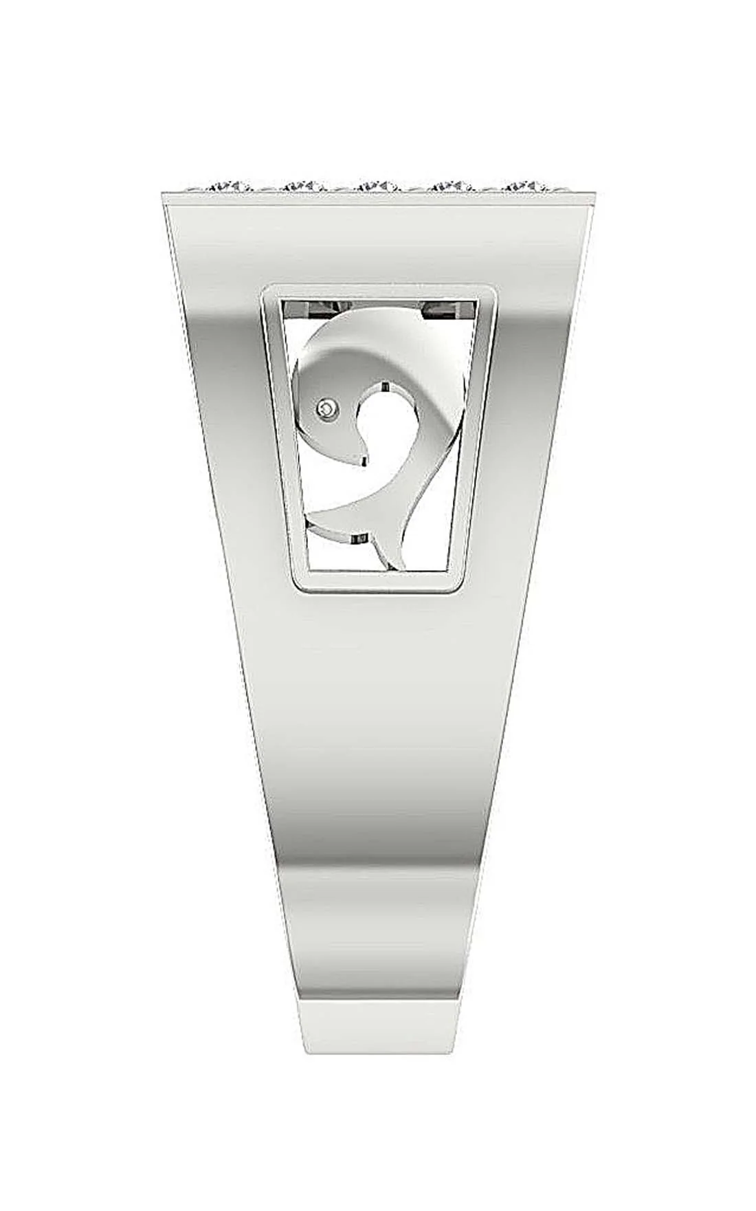 The Aria Classsic Round Diamond 14k Solid Gold Mens Anniversary Ring Prong Set Appraisal - Image 6
