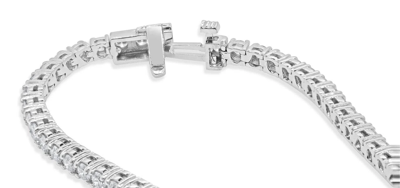 14k Solid Gold Tennis Bracelet 6.25Ct I1/SI1/VS1/VVS1 Natural Diamonds Prong Set 7.00Inch - Image 7