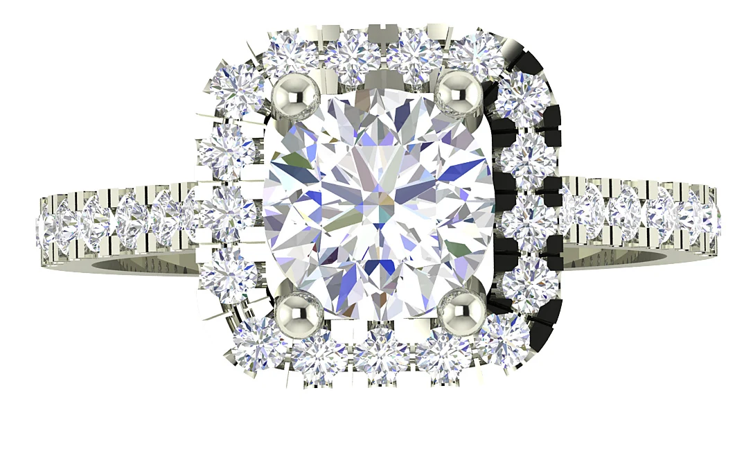 2.00 CT Round Brilliant Cut Lab Grown Diamond Solitaire Ring (F Color, VS Clarity) - Image 6