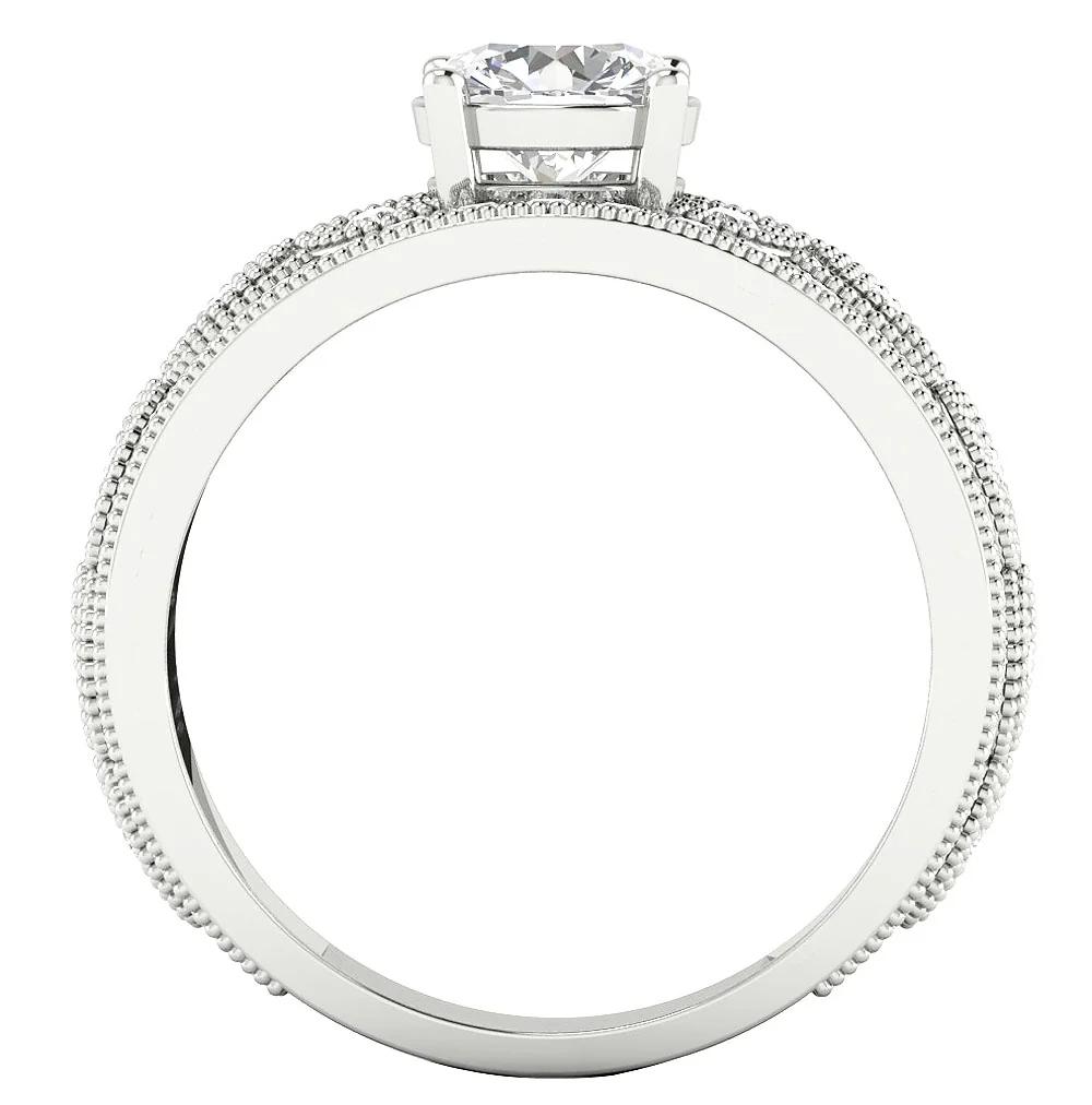 2.15 Ct Round Brilliant Lab Grown Diamond Solitaire Ring | 14K Solid Gold (VS F) - Image 5