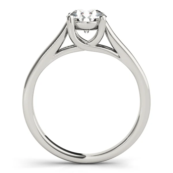 Elegant Infinity VS-F 1.00-2.00 CT Lab Grown Diamond Solitaire Engagement Ring 14K Solid Gold Prong Set - Image 6