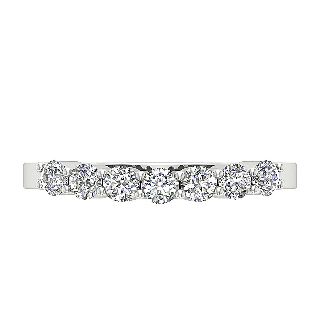 The Emma Engagement Wedding Ring Natural Diamond 14K Rose Gold Prong Set - Image 3