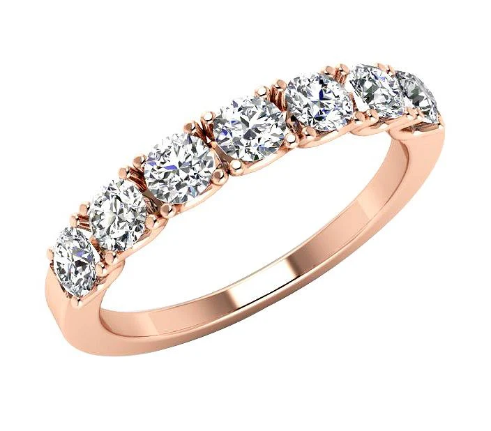 The Ivy Engagement Ring 1.00 Ct Round Cut Diamond Prong Set 14K Gold 3.60MM - Image 3