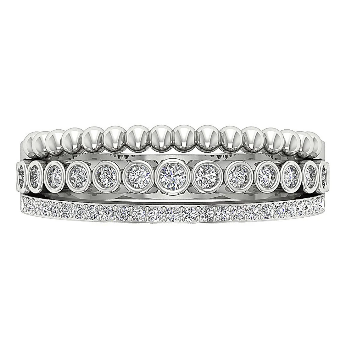 The Natalia Engagement Round Diamond Fashion Ring 14K Yellow Gold 6.90MM - Image 6