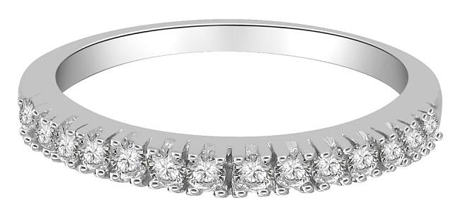 The Aurora Genuine Diamond 14k Solid Gold Anniversary Wedding Ring 1.50 mm - Image 2