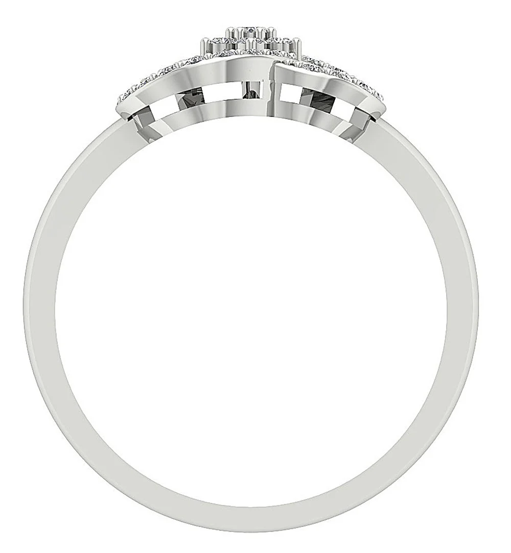 The Eloise Genuine Round Cut Diamond 14K Solid Gold Prong Set Wedding Ring 11.80MM - Image 4