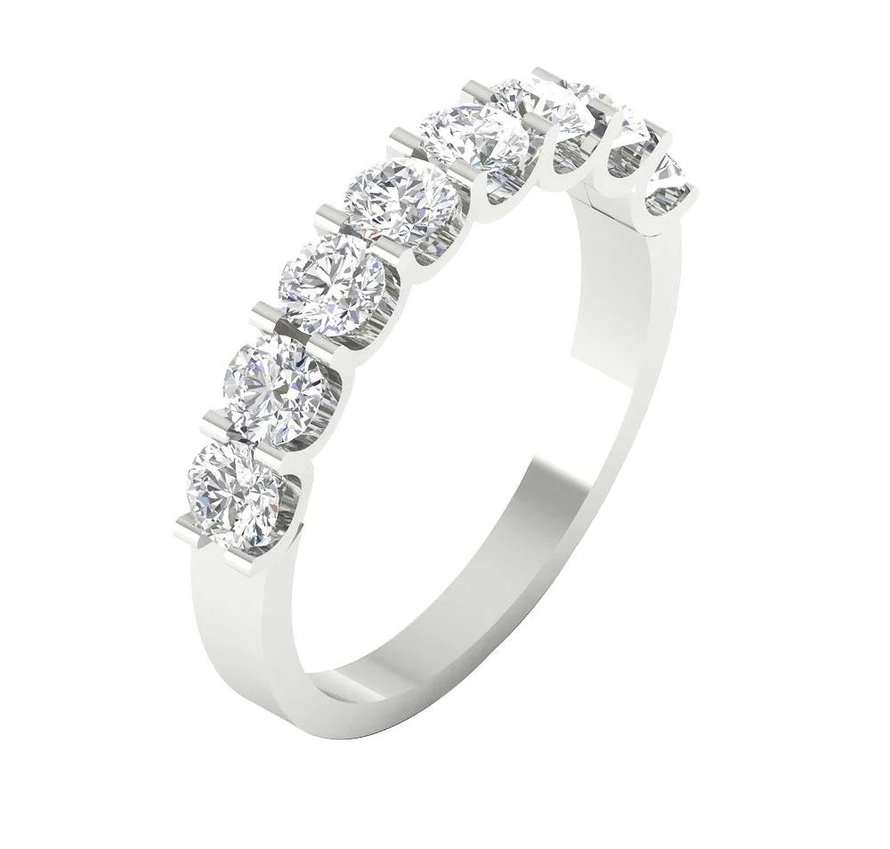 The Victoria 1.40 Ct Designer Fashion Wedding Ring Genuine Diamond 14K Yellow Gold Prong Set - Image 2