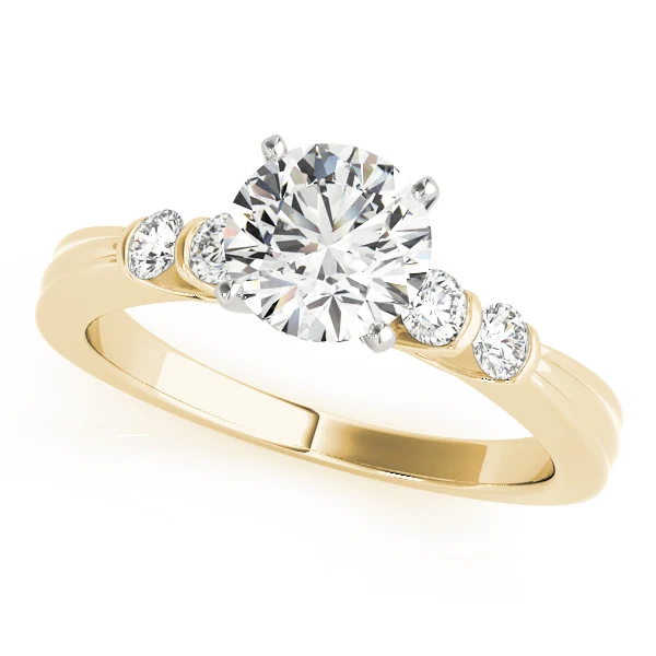 Lab Grown Solitaire Diamond VS F 1.40Ct Engagement Wedding Ring 14K Solid Gold - Image 2