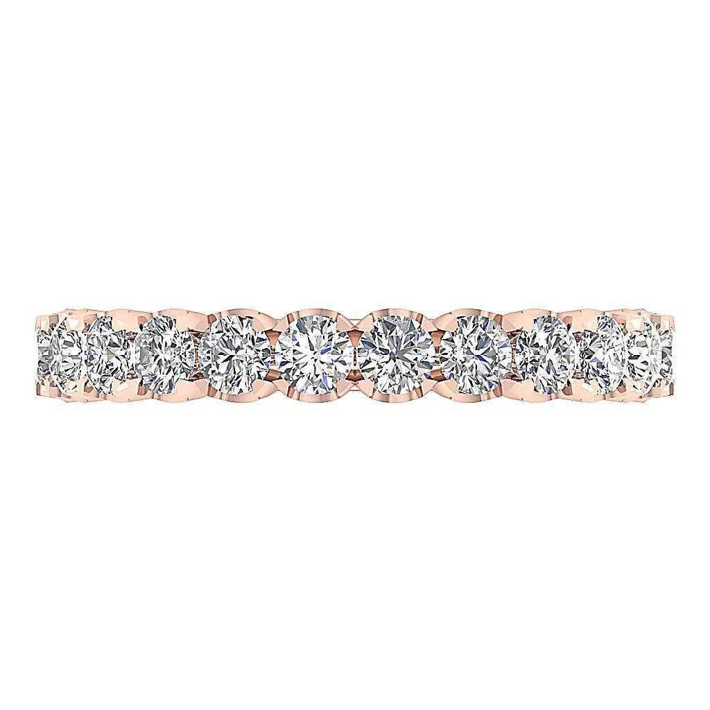 The Autumn 1.05 Ct Designer Engagement Ring Natural Diamond 14K Solid Gold Prong Set 3.30 MM - Image 6