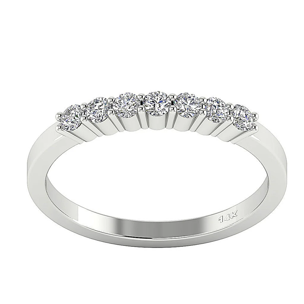The Avalynn Round Brilliant Cut Diamond Engagement Ring Prong Setting 14K Gold