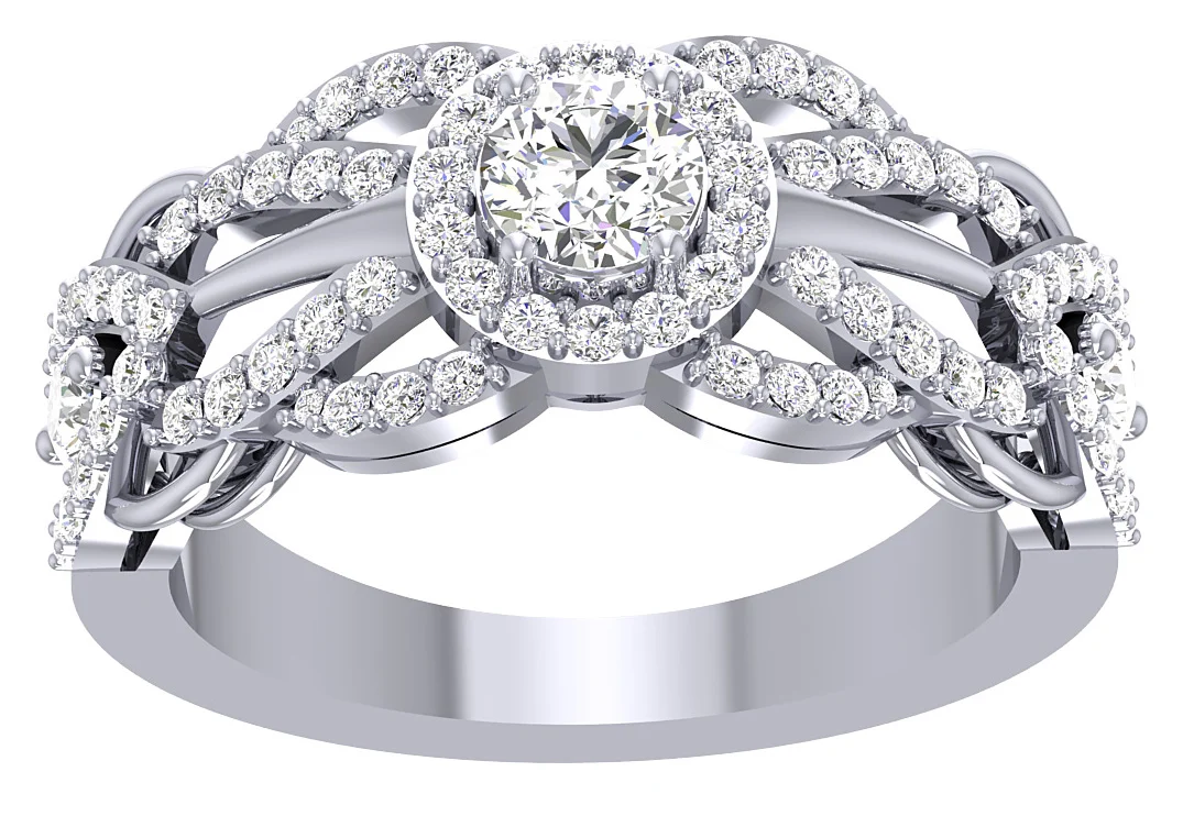 The Colter Natural Diamond Prong Set 14k Yellow Gold Solitaire Anniversary Ring - Image 4
