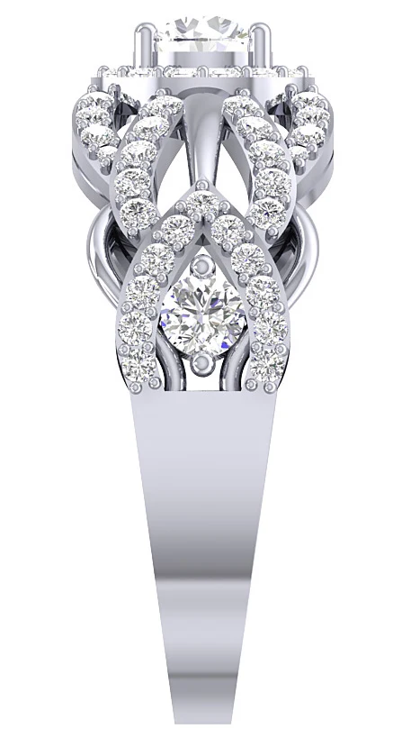 The Colter Natural Diamond Prong Set 14k Yellow Gold Solitaire Anniversary Ring - Image 6