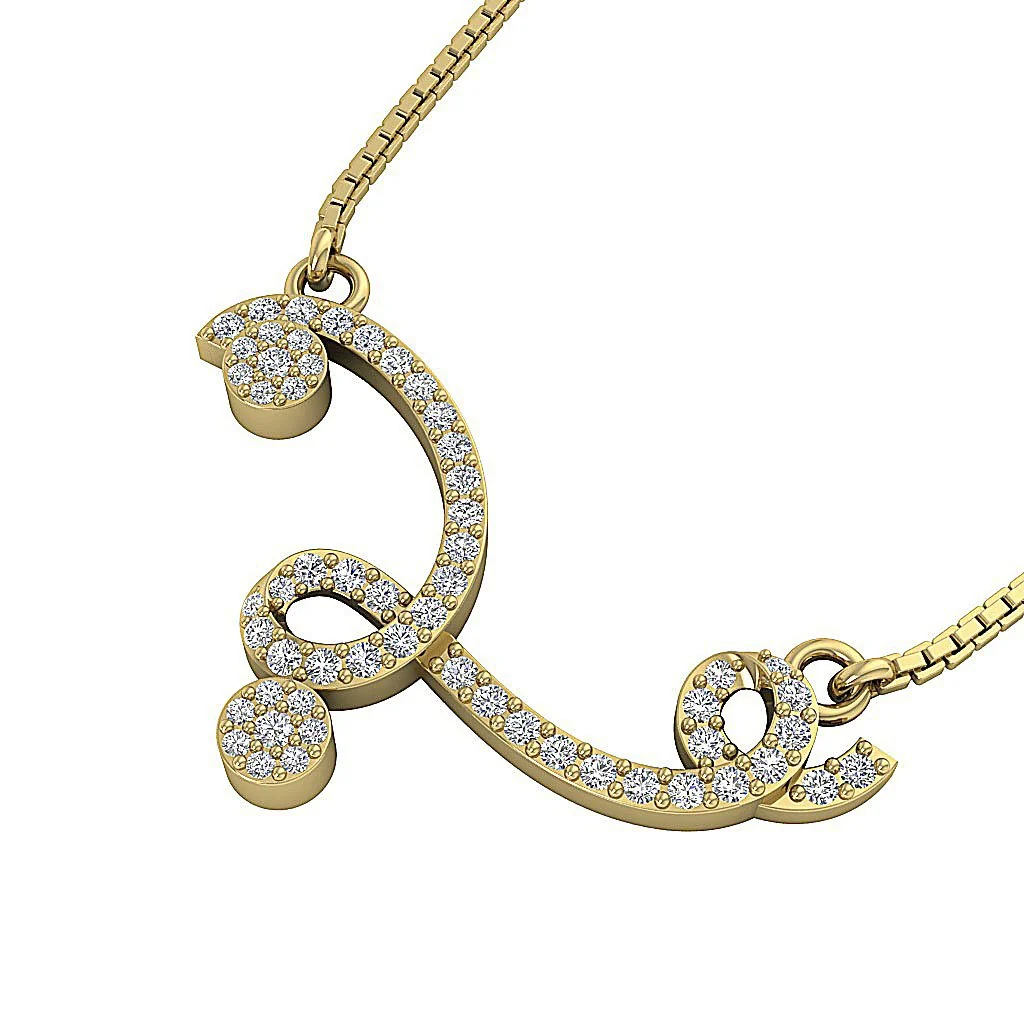 The Declan Beautiful Natural Diamond Prong Set Fashion Pendant For Women
