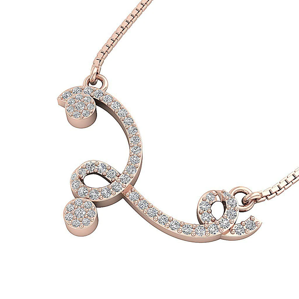 The Declan Beautiful Natural Diamond Prong Set Fashion Pendant For Women - Image 3