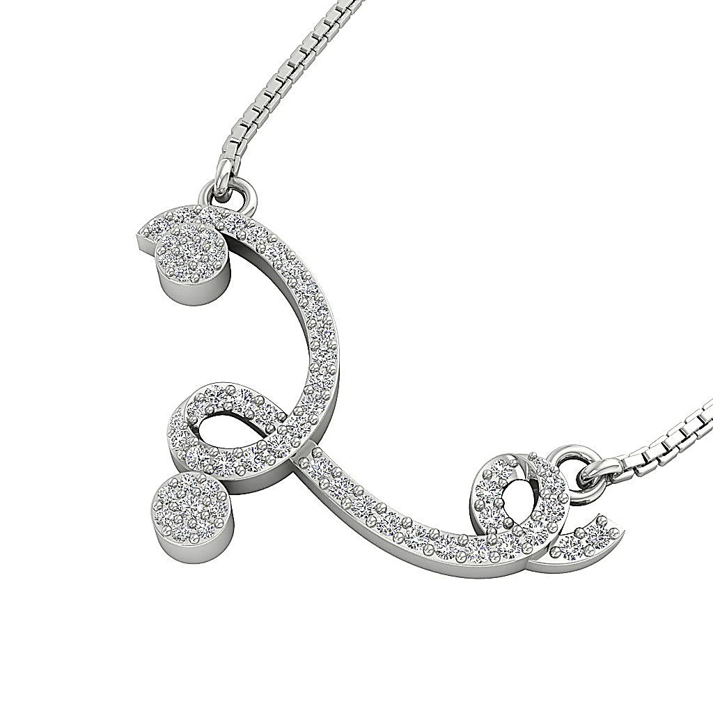 The Declan Beautiful Natural Diamond Prong Set Fashion Pendant For Women - Image 5