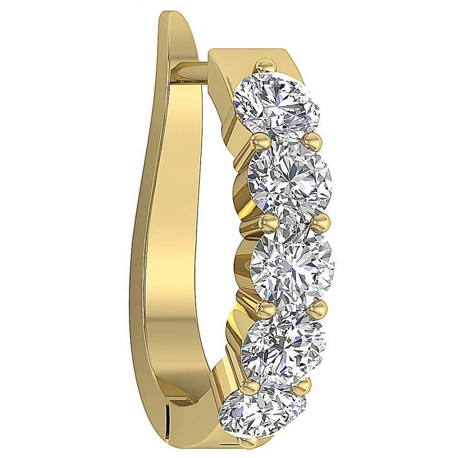 The Justin Gold Earring - Image 3
