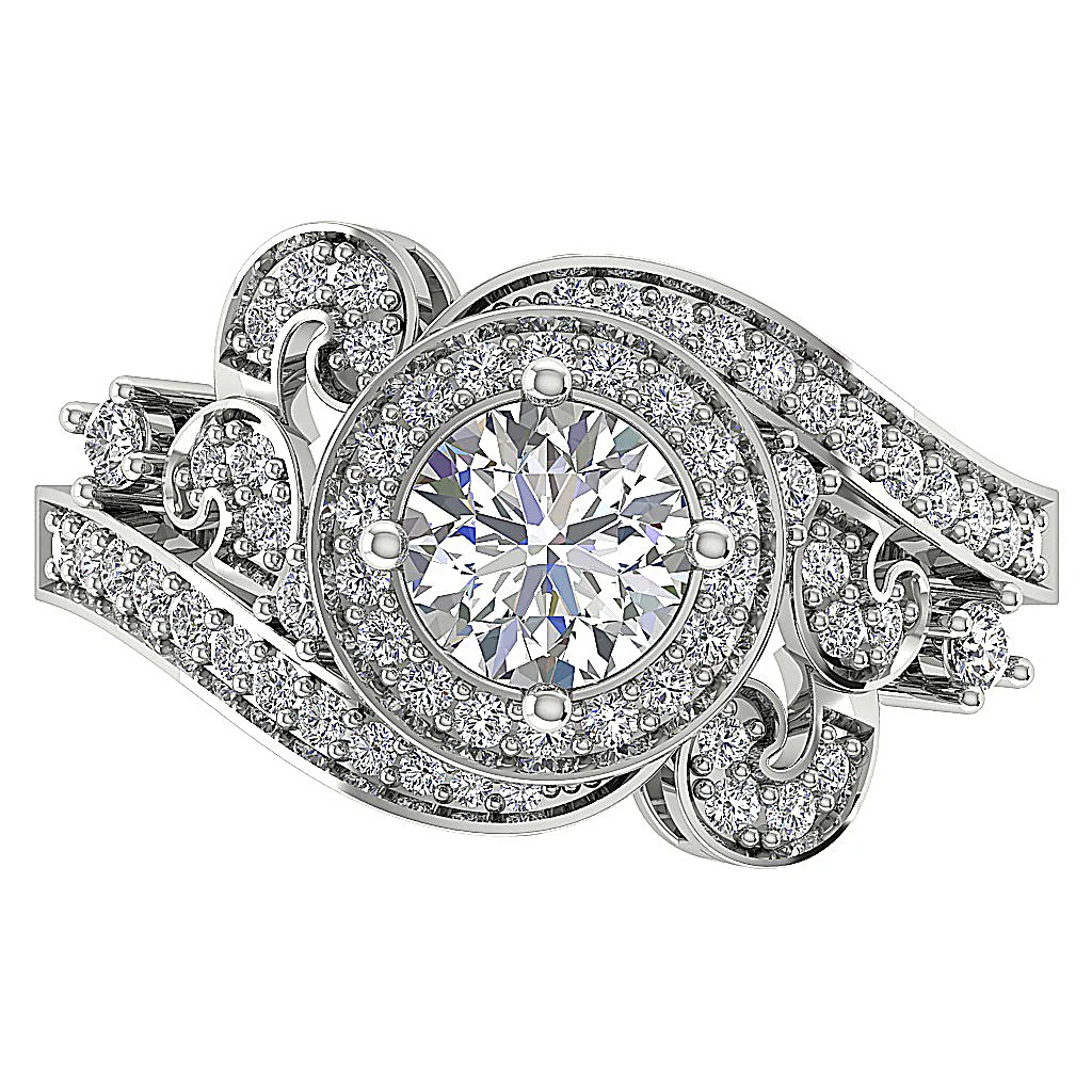 The Kai Genuine Diamond 14K Solid Gold Solitaire Anniversary Ring 13.50 mm - Image 6
