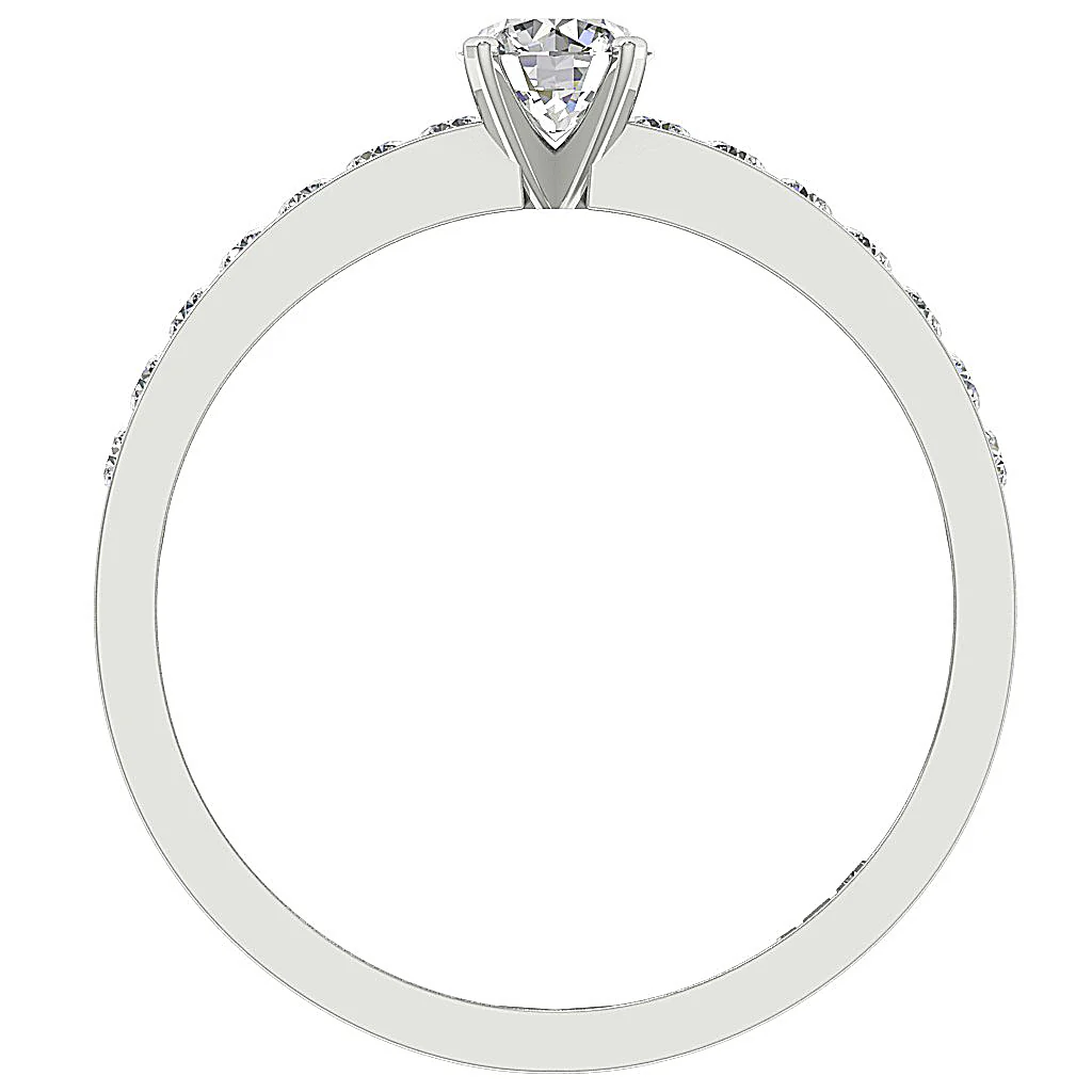 The Kenzo Handmade Natural Diamond Solitaire Anniversary Ring 14k White Gold Appraisal - Image 6