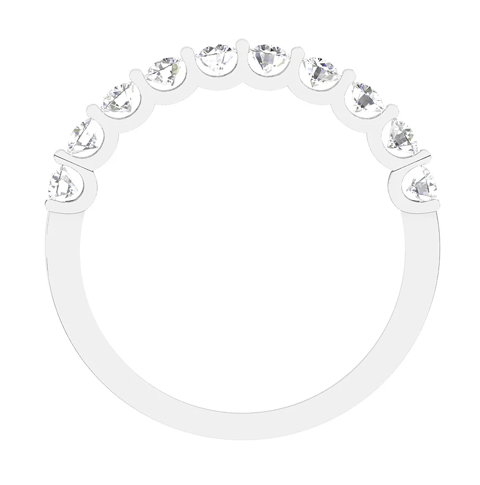 The Leif 14K Yellow Gold Genuine Diamond Anniversary Wedding Ring Prong Set - Image 5