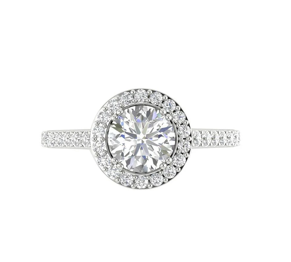 The Livia Natural Diamond 14K Solid Yellow Gold Solitaire Anniversary Ring - Image 6