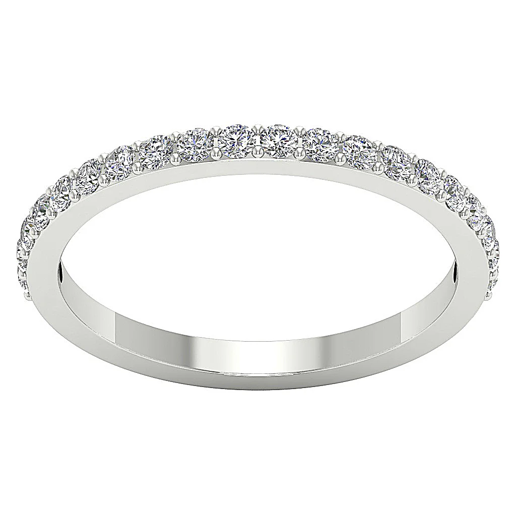 The Maleah 14K Yellow Gold Engagement Wedding Ring Round Diamond 2 MM Prong Set - Image 3