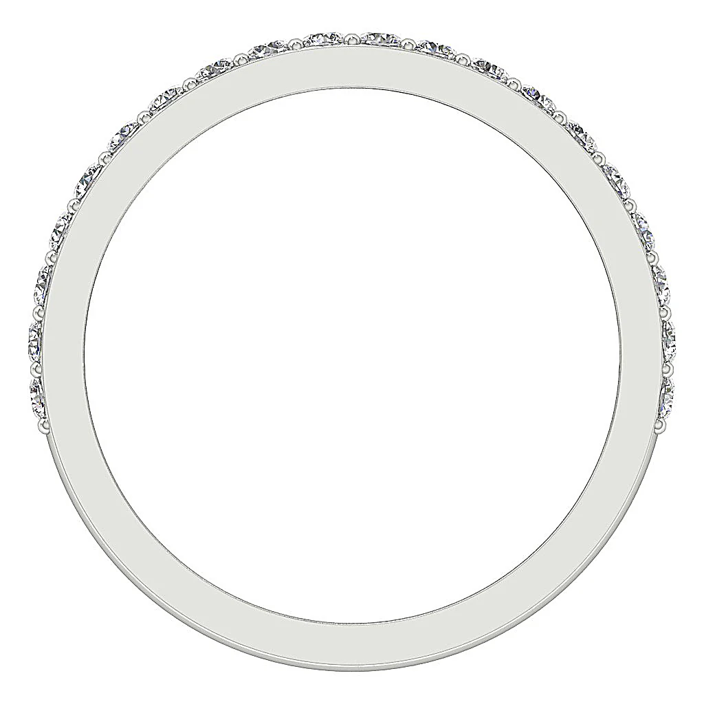The Maleah 14K Yellow Gold Engagement Wedding Ring Round Diamond 2 MM Prong Set - Image 5