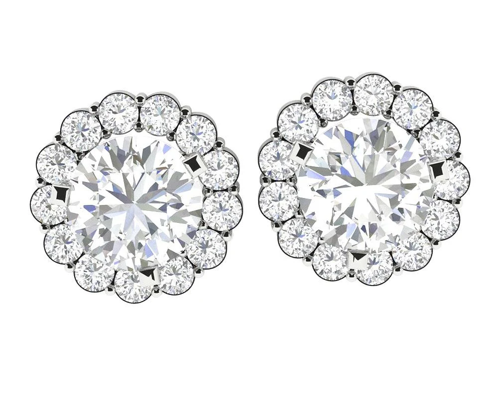 The Mark Natural Diamond Removable Jacket Solitaire Stud Earring 14K Gold - Image 14
