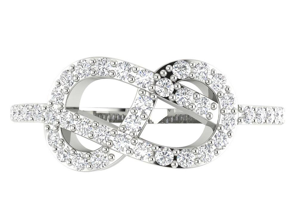 The Nathalia Round Brilliant Cut Diamond 14K Solid Gold Engagement Ring 7.80mm - Image 6