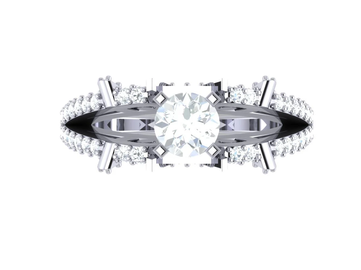The Nori Round Cut Diamond 14K Rose Gold Solitaire Anniversary Ring Appraisal - Image 6