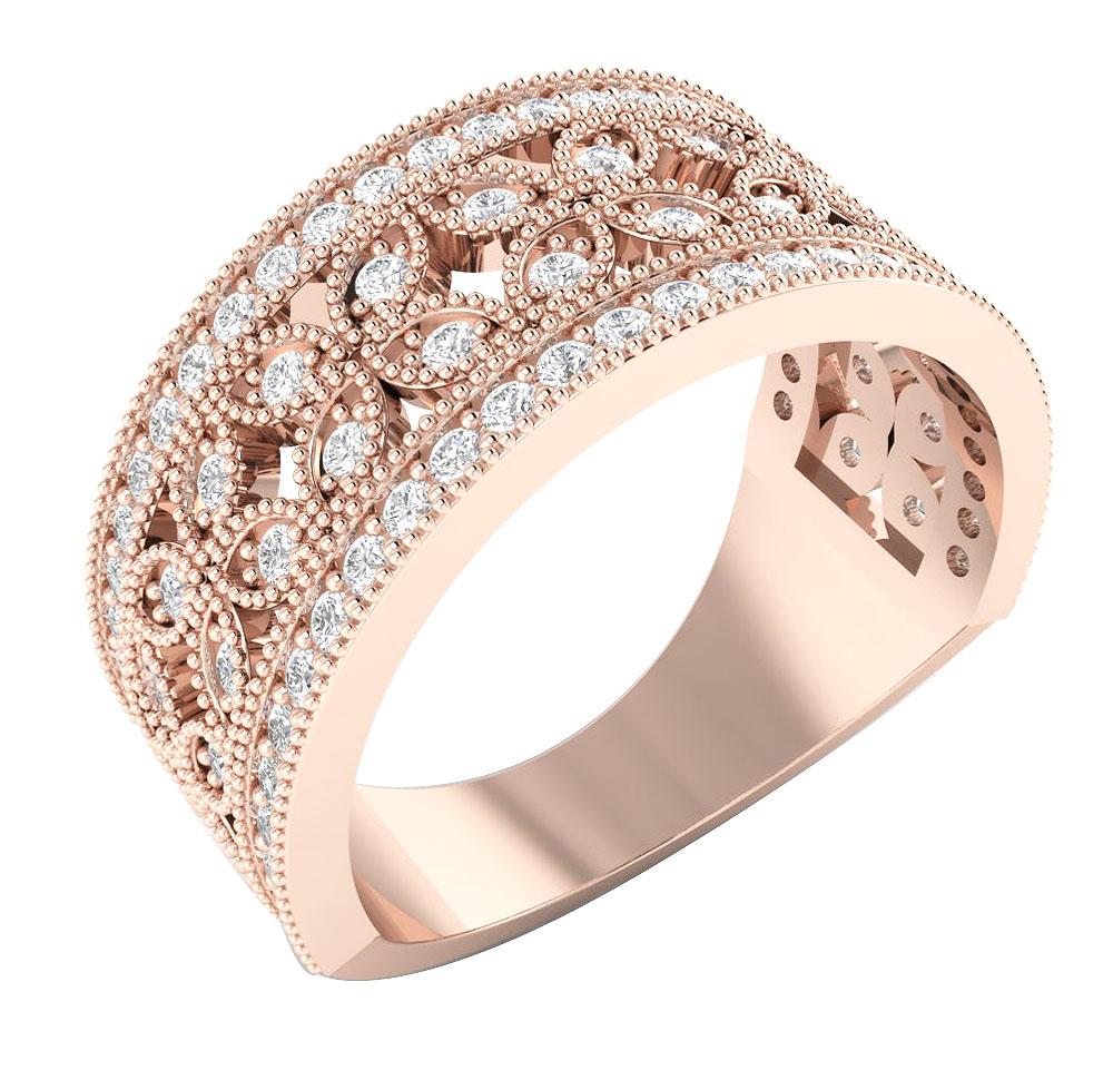 The Raiden 14K Solid Yellow Gold Engagement Ring Natural Diamond Prong Set - Image 4