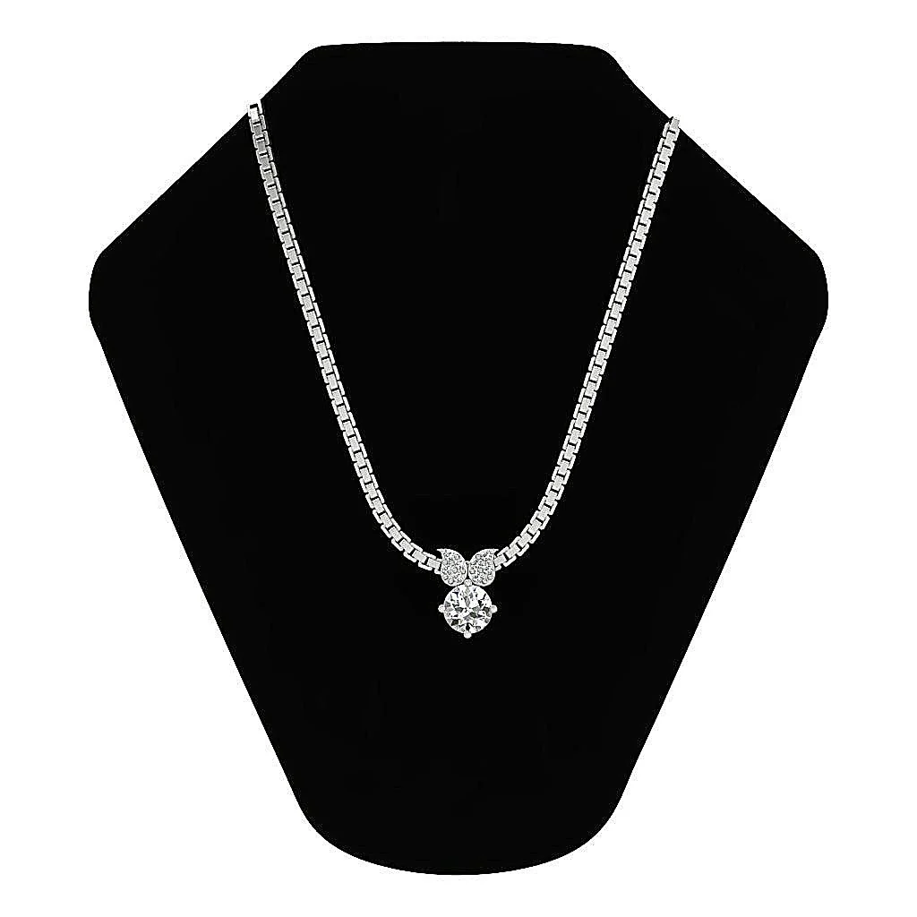 The Remington Solitaire Round Diamond Fashion Pendant For Women Yellow Gold - Image 6