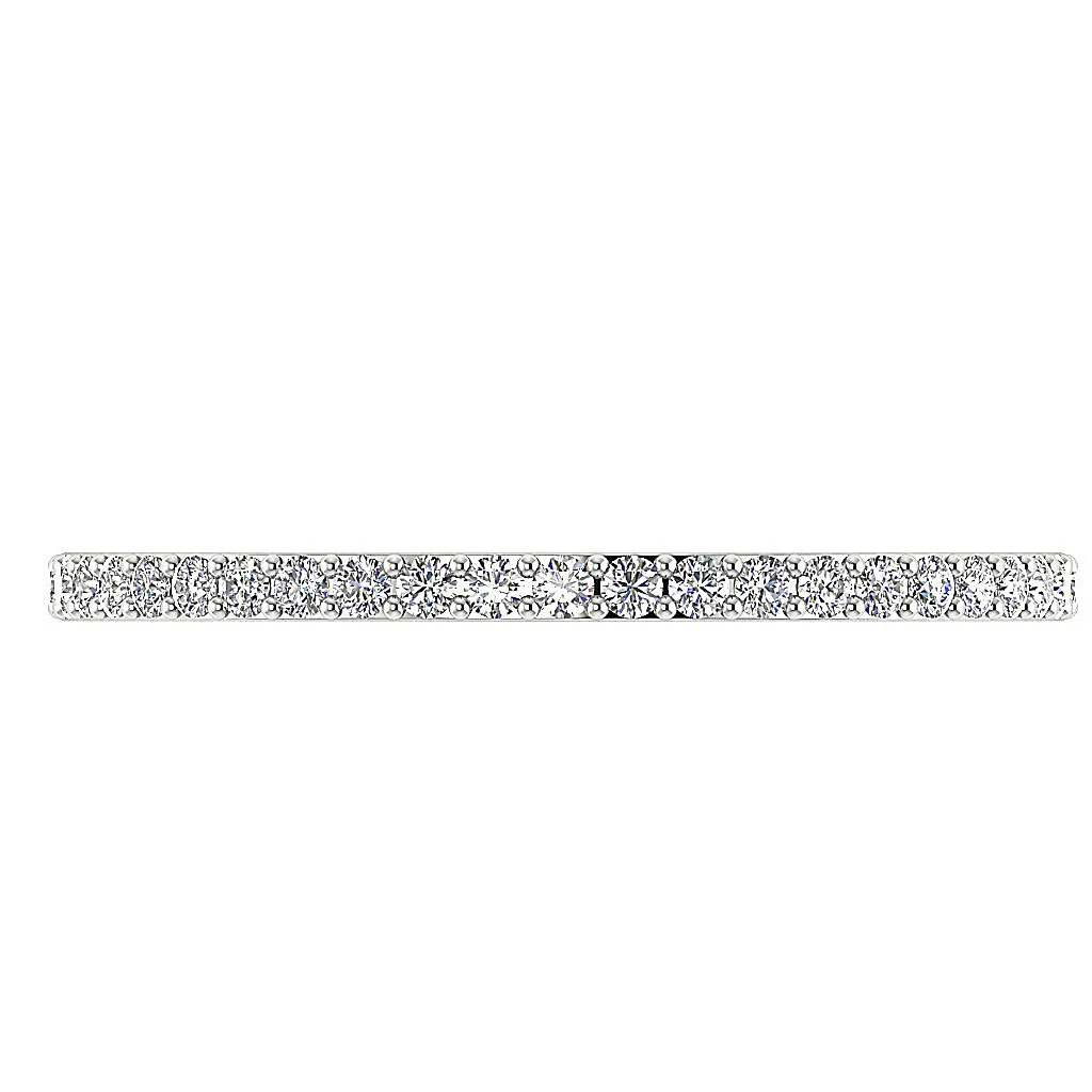 The Ricardo Rose Gold 0.55Ct Genuine Diamond Stackable Full Eternity Ring For Women - Image 5