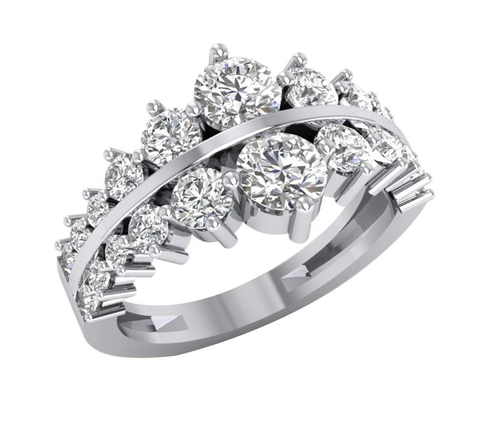 The Saoirse Journey Natural Diamond Solitaire Engagement Ring 14K Rose Gold - Image 5