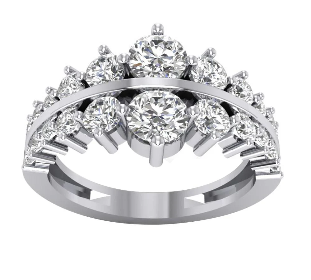 The Saoirse Journey Natural Diamond Solitaire Engagement Ring 14K Rose Gold - Image 7