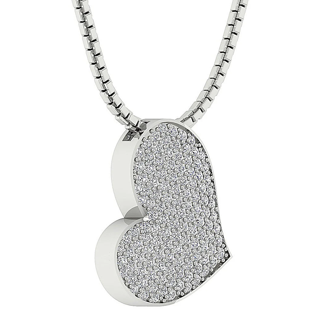 The Stephen My Heart Will Go On Diamond Pendant 14k White Gold Appraisal - Image 4